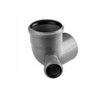 Curva 87° 30' Wc Con Attacco Dx Innesto Htb 110/50 Con Guarnizione - Wavin