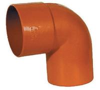 CURVA 87° IN PVC Diam 250 Avorio Tubi Raccordi Pvc Rigido Colore Arancio