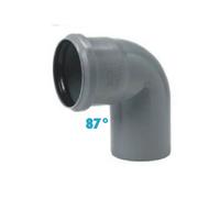 Curva 87° polipropilene diametro 32 mm Innesto