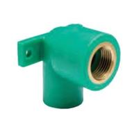 CURVA 90 ° CON STAFFA FILETTATA FEMMINA IN PPR PN25- - F EE ¸ mm.20x1/2 - 5...