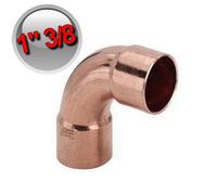 Curva 90° FF rame a saldare 1''3/8 - 35,05 mm