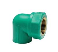 CURVA 90 ° FILETTATA FEMMINA IN PPR PN25- - F EE ¸ mm.20x1/2 - 10 pezzi ATP