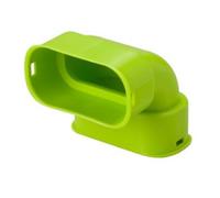 Curva 90 gradi verticale in PE 102x50mm antistatico e antibatterico Brofer TVMSO