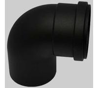 CURVA 90° MF Ø 100 Ampio raggio Tubi Raccordi Alluminio Stufe Pellet