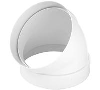 Curva a 45° FF in abs per griglie di aerazione 125mm