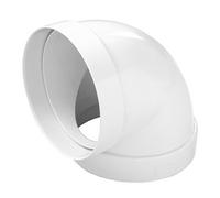 Curva a 90 ° FF in ABS First Ø 125 mm