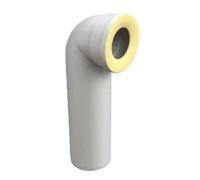 BONOMINI part_B07JX7SK4X Curva a 90° per Scarico WC 90mm, Multicolore