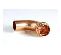 Curva a 90 rame gradi maschio-femmina Ø 22-22mm bq press gas Rame