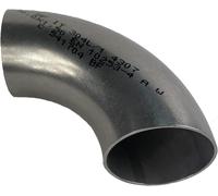 Curva acciaio inox 304 50 mm a saldare tubo scarico marmitta auto moto downpipe