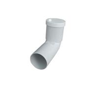 Curva bianca per scarico wc prolungata Valsir 90mm