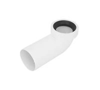 Curva Bianca Wc Htsb Con Guarnizione Valsir-Diam. 110 90°