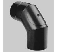 Elemento angolare con ispezione a 90° serie Arredo-Legna Ø 120 mm