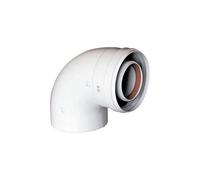 CURVA COASSIALE 90° PARTENZA CALDAIA D 60 100