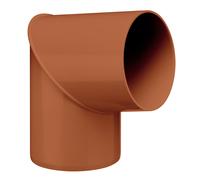 Curva da 80 gradi per tubo di scarico in PVC