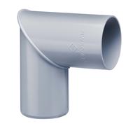 Curva da 87 gradi per tubo di scarico in PVC