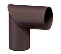 Curva da 87 gradi per tubo di scarico in PVC