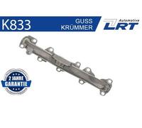 Curva di raccordo, Imp. gas scarico LRT K833 per FIAT PANDA (169_) 1.3 2006-2013