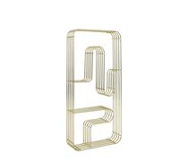 CURVA Espositore da Scaffale Rettangolare Oro