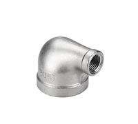 Curva for tubo filettato, testa grande e piccola filettata in acciaio inossidabile 304 che riduce il dell'acqua giunto idraulico del filo interno G1(G3/8*G1/4)