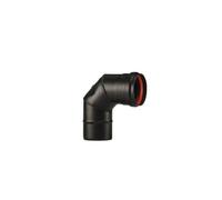 Curva Gomito 90° per canna fumaria stufa a pellet