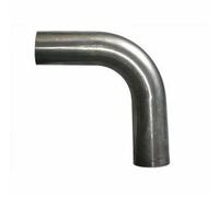curva in acciaio inox 90 scarico 55 mm per auto moto a saldare gomito gradi tubo