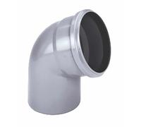 Curva in PVC Ø 110 mm angolo 30° Grigio