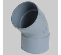 CURVA IN PVC 45° F-F Ø 100 Tubi Raccordi Pvc Me Nicoll