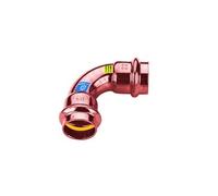 CURVA IN RAME A PRESSARE 90° FF ACQUA/GAS Diam 42