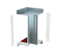 CURVA INTERNA PER CANALE DI INSTALLAZIONE OBO BETTERMANN BSKM-IE 1025 - 100 mm x 250 mm, Peso 1.577 kg