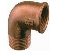 CURVA M-F IN BRONZO DA 1'1/2