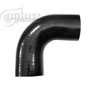 Curva manicotto raccordo intercooler hose in silicone 90° 60 mm nera filtro aria
