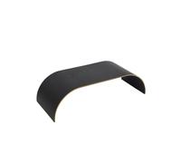 CURVA Pannello In Legno Per Mensola Corto Nero