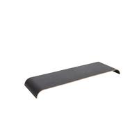 CURVA Pannello In Legno Per Mensola Lungo Nero