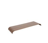 CURVA Pannello In Legno Per Mensola Noce