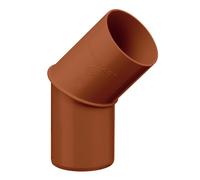 Curva per tubo di scarico 45 gradi in PVC