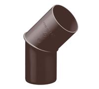 Curva per tubo di scarico 45 gradi in PVC