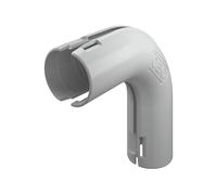 CURVA PER TUBO ELETTRICO OBO BETTERMANN Quick-Pipe 90°, polipropilene, 91 mm, 5 pezzi, senza alogeni