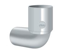 Curva per WC Redi diametro 100 mm in PVC grigio N0547E2
