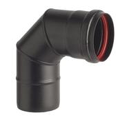 CURVA PORCELLANATA 90 PELLET D 10CM NERO OP AETERNUM