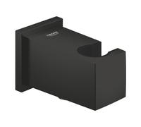 curva presa acqua con supporto Grohe Euphoria Cube, finitura nero opaco - 263702430