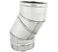 CURVA REGOLABILE 0/90° PER CANNE FUMARIE Diam 180