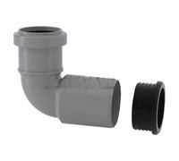 Curva ridotta 87 gradi 30' in PP Valsir PP3 D 40/46 mm attacco 1 1/4 VS0532001