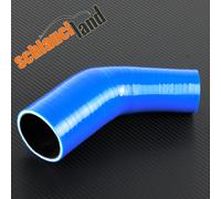 Curva Riduzione TUBO flessibile 45°Gradi SILICONE Manicotto Riduttore Adattatore