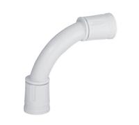 Curva stagna Hager Bocchiotti IP67 a 90 gradi colore grigio diametro 25mm B05394