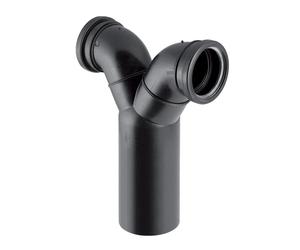 CURVA TECNICA DOPPIA 110X90 mm 90° PE per vaso sospeso Geberit 367.923.16.1