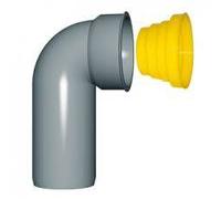 CURVA TECNICA NORMALE O PROLUNGATA CON TAPPO ø 40/50