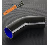 Curva TUBO flessibile 45° Gradi SILICONE Manicotto Turbo Aria Carica Gomma Acqua