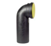 CURVA VERTICALE WC SOSPESI PE Diam. 110/90