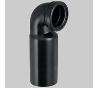 CURVA WC 90° PE PROLUNGATA PER WC SOSPESO - 90/90