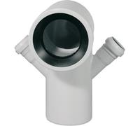 Curva 45 gradi WC in PP prolungata Valsir PP3 D110/40mm L230mm VS0549001